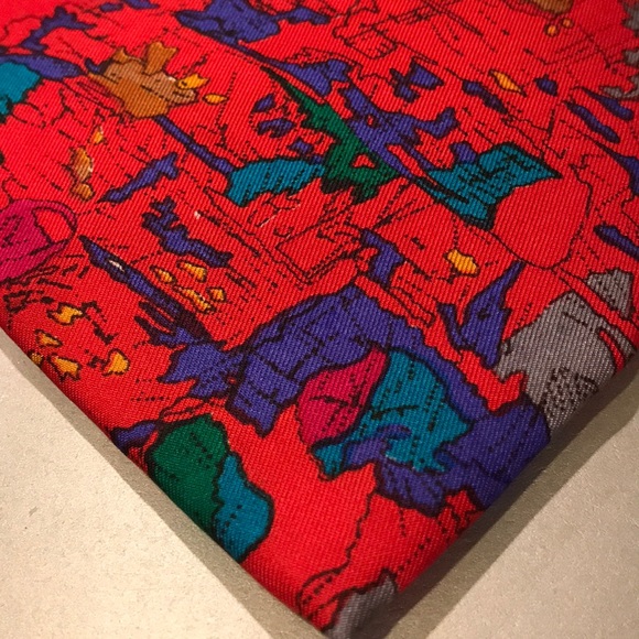 🎉HP🎉 Men’s tie and pocket square set in 💯% silk - Picture 3 of 3